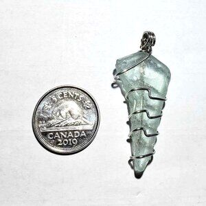 Imitation Sea Glass Pendant